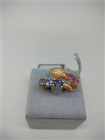 Anello Godenzi Gioielleria Donna in Oro Zaffiro AN MENTA3 - AN MENTA3